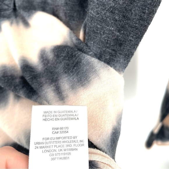 Free People Shiny Slub Radical Tunic Oatmeal Combo Long Sleeve Button Front Top - Picture 10 of 10